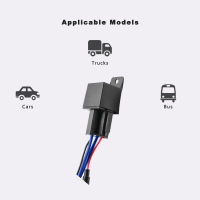 Dispositif de navigation par relais GPS HST-D12 A7670G Version 4G LTE Relais GPS 4G+2G Traceur GPS pour moto avec télécommande
