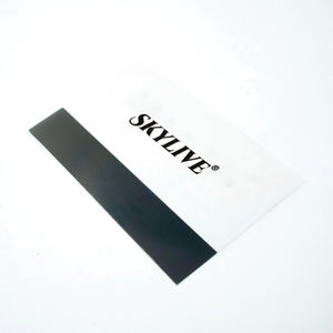 Tarjeta Moldeadora Negra para Cabello, Herramienta Multiusos para Peinado, Spray de Color para Bordes, Marca Privada, Tarjeta de Medición para Barbería - Product Image 4