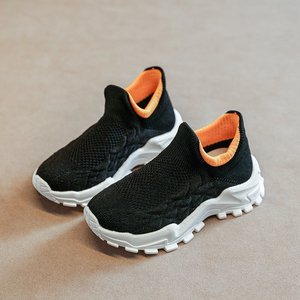 Slip on per bambini scarpe da passeggio scarpe da passeggio leggere e traspiranti antiscivolo in rete Casual per bambini scarpe da Tennis da corsa - Product Image 4