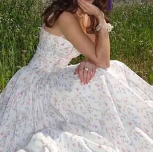 Vente en gros été femmes robe florale douce esthétique Sexy débardeur minceur Style <span class=keywords><strong>français</strong></span> <span class=keywords><strong>premier</strong></span> amour longue robe - Product Image 2