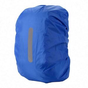 Sport de plein air imperméable housse de pluie sac à dos étui sac réfléchissant nuit sécurité lumière couverture pour cyclisme randonnée Camping - Product Image 4
