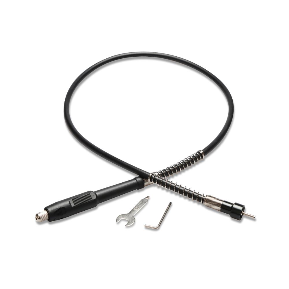 Удлинитель с гибким валом для роторной шлифовальной машины, инструмент для полировки автомобильного детейлинга