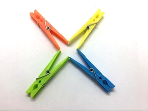 Mollette da Bucato in Plastica da 7,4 cm, Mollette in Plastica per Bucato, Mollette per Vestiti, Pinze per Ropa - Product Image 5