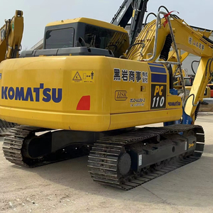 Offre Spéciale KOMATSU PC110-7 excavatrice bon prix utilisé Machine 10 20 tonnes poids de fonctionnement alimenté Cummins Engine pompe moteur engrenage - Product Image 1
