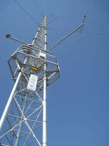 30M 45M 60M 90 mét Trọng lượng nhẹ guyed thép tròn tam giác tháp đo gió - Product Image 6