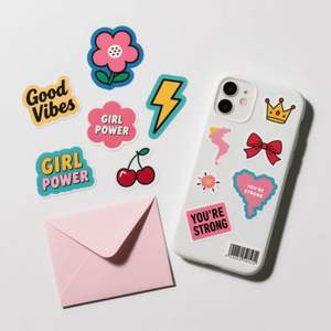 Pegatina personalizada impresa, rollo de pegatina de plástico transparente, impermeable, autoadhesiva, lámina de oro, pegatina redonda transparente - Product Image 4