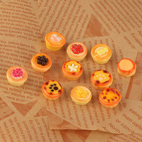 Lot de 100 accessoires miniatures pour maison de poupée, personnalisables, en résine réaliste, pour Thanksgiving