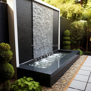 Esterno su misura moderna grande parete fontana <span class=keywords><strong>cascata</strong></span>-musica acqua spettacolo fontana per la decorazione del giardino - Product Image 2