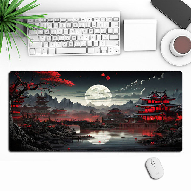 Cross-border Explosion Animation Series Rubber Non-Slip Gaming Mouse Pad for Office Desk and E-sports
