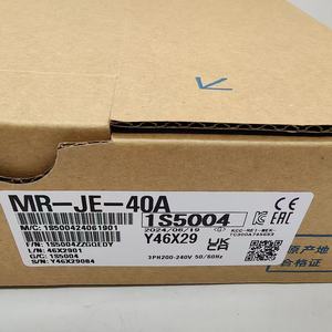 ไดรฟ์แอมพลิฟายเออร์ Mitsubishi MR-JE-40A ของแท้ 100% สำหรับระบบอัตโนมัติในอุตสาหกรรม PAC กำลังไฟ 400W 0.4kW แบบพัลส์/อนาล็อก 200V - Product Image 6