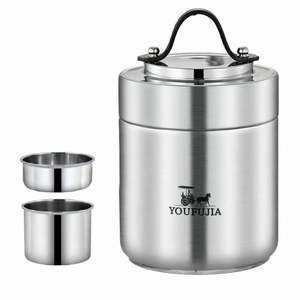 <span class=keywords><strong>Thermos</strong></span> alimentaire isotherme en acier inoxydable SUS304 de 1,8 L, double isolation, <span class=keywords><strong>pour</strong></span> garder les aliments chauds ou froids, portable, <span class=keywords><strong>pour</strong></span> l'extérieur - Product Image 3