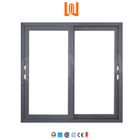 Pour CSA WANJIA Double verre trempé rupture thermique aluminium Commercial aluminium fenêtre coulissante cuisine persienne horizontale