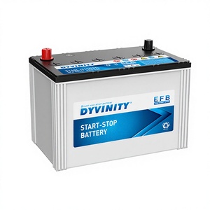 Venta al por mayor de fábrica T110L EFB batería de coche 12V 100Ah capacidad 85Ah <span class=keywords><strong>115D31L</strong></span> sistema de parada de arranque automotriz nuevo gratis - Product Image 1