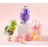 Éponge de maquillage douce pour estomper les imperfections, éponge de beauté sans latex, houppette cosmétique pour fond de teint, poudre et crème