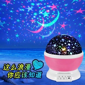 Starry Sky Lamp <b>Projector</b> Round Planet Shape USB Powered LED Night <b>Light</b> For Bedroom Children Couples Bedside - Product Image 2
