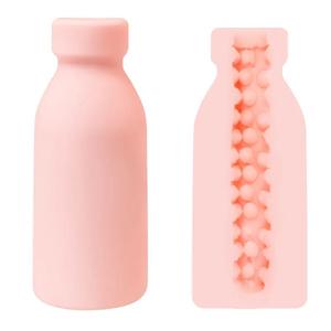 Milch flasche Masturbation Gerät Flugzeug Cup Inverted Mold Bottle Stroker für Mann Männlicher Mastur bator für Mann Masturbation Spielzeug - Product Image 1