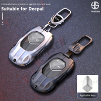 Housse de protection pour clé de voiture en alliage de zinc de qualité supérieure, anti-rayures, pour Changan Deepal S7 S07 SL03 S05 G318 2024 2025