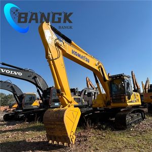 Excavadora de cadenas Komatsu PC240LC usada de 24 toneladas, equipo de construcción japonés con motor, componente principal. - Product Image 4