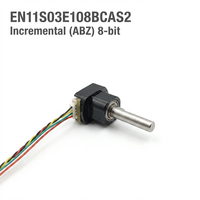 Encodeur magnétique rotatif absolu monobloc 16 bits haute précision 16 384 P/R, signal stable pour contrôle de mouvement robotique précis