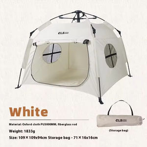 Tente pour chien durable avec conception <span class=keywords><strong>pliable</strong></span> en maille respirante pour le camping intérieur et extérieur pour animaux <span class=keywords><strong>de</strong></span> compagnie - Product Image 6