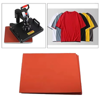 Coussin en silicone d'isolation thermique 38*38cm 29*38cm 40*50cm 10*10cm 40*60cm pour presse à chaud, machine à sublimation