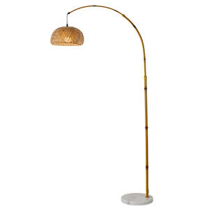 Lampe de sol de style Wabi-Sabi, salon de thé rétro japonais, art zen design, lecture au chevet de la chambre à coucher - Product Image 5