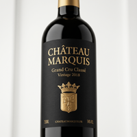 Étiquettes de vin holographiques autocollantes effet miroir chromé laser pour bouteilles de tequila, mezcal et spiritueux haut de gamme