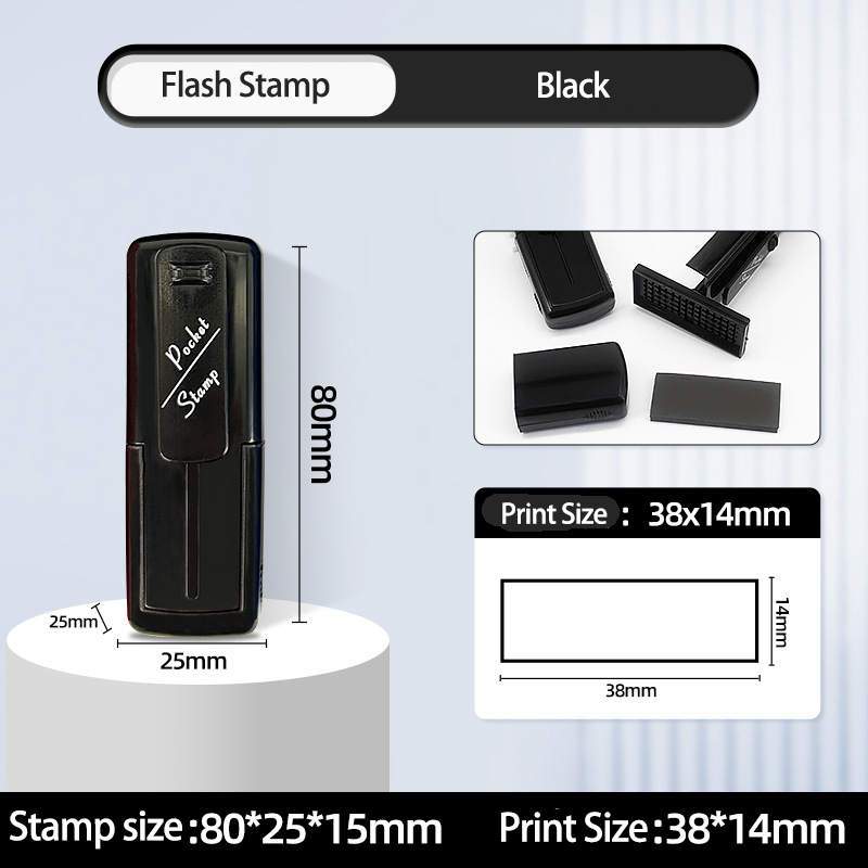 Timbre Flash Noir S