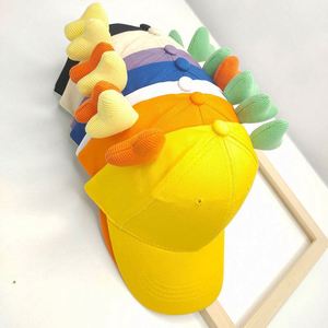 Gorra de Béisbol Infantil con Logotipo Personalizado en Relieve, Estilo de Dibujos Animados, Visera Curva de Algodón, para Eventos Promocionales, Fiestas de Cumpleaños - Product Image 1