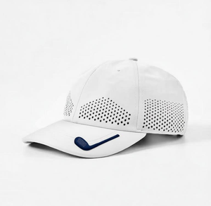 Gorras de Béisbol Lisas Unisex de 5/6 Paneles al por Mayor, con Orificios Cortados con Láser, de Poliéster de Alto Rendimiento, para Deportes y Golf - Product Image 1