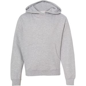 2025 Youth <b>Girls</b> <b>Hoodie</b> Midweight Grey Heather Hooded <b>Sweatshirt</b> Size L - Product Image 1