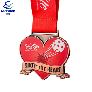 Médaille <span class=keywords><strong>d</strong></span>'<span class=keywords><strong>honneur</strong></span> sportive en métal de couleur bronze, personnalisée Meishan, durable, inaltérable, avec finition brillante et exquise - Product Image 4