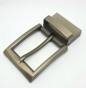 FULL BELT BUCKLE 38MM (SATIN NICKEL) - BUCKLES - HARDWARE