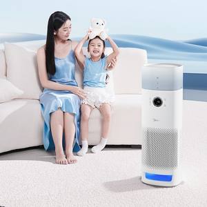 เครื่องฟอกอากาศและเครื่องเพิ่มความชื้นในอากาศ Midea รุ่นคอมโบ สีขาว พร้อมแผ่นกรองคอมโพสิต สำหรับใช้ในบ้าน เหมาะสำหรับเด็กทารกและคุณแม่ - Product Image 4