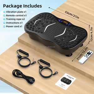 Piatto di vibrazione sottile prezzo all'ingrosso della piattaforma di massaggio per il <span class=keywords><strong>Fitness</strong></span> della macchina per l'esercizio di tutto il corpo - Product Image 6