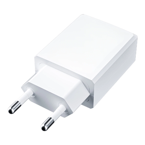 Custom Logo Fast Charging ABS Portable EU 2 Pin Travel USB Wall <strong>Charger</strong> Power <strong>Adapter</strong> for Smartphone Mobile Phone - Product Image 1