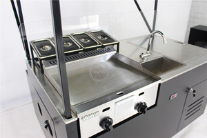 OEM Tricycle mobile à 3 roues <span class=keywords><strong>pour</strong></span> la vente de hot-dogs, de pain, de café, de nourriture, avec assistance au pédalage, vélo <span class=keywords><strong>cargo</strong></span> électrique - Product Image 5