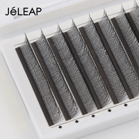 Extensions de cils artificiels Clover Cilios Naturel 3D W Easy Volume Fanning Mix sans cruauté animale 7-18mm