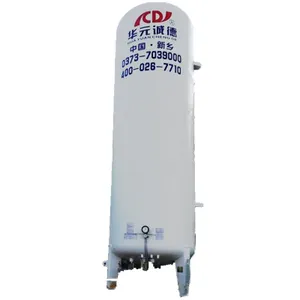 Low evaporation 3000L medical cryogenic liquid oxygen storage tank price