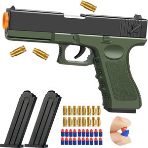 Súng đồ chơi nhựa vỏ nhựa hình M-1911 G-loock, an toàn, thân thiện với môi trường, dành cho bé trai, bắn đạn mềm, chơi ngoài trời, quà tặng Giáng sinh sinh nhật - Product Image 4