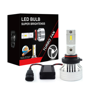 Bombillas LED para Faros Delanteros de Coche X9S 9005 10000LM 55W, H8 H11 HB3 9005 HB4 9006 P13, con Ventilador, Gran Venta - Product Image 2