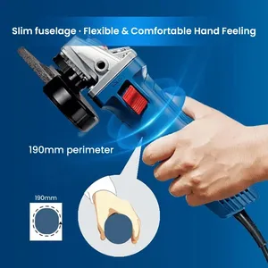 <span class=keywords><strong>Amoladora</strong></span> Angular <span class=keywords><strong>Bosch</strong></span> GWS 700 con Cable, 110/220V, Máquina de Pulir y Cortar, 12000 rpm, Discos de 100 mm, Herramienta Eléctrica - Product Image 5