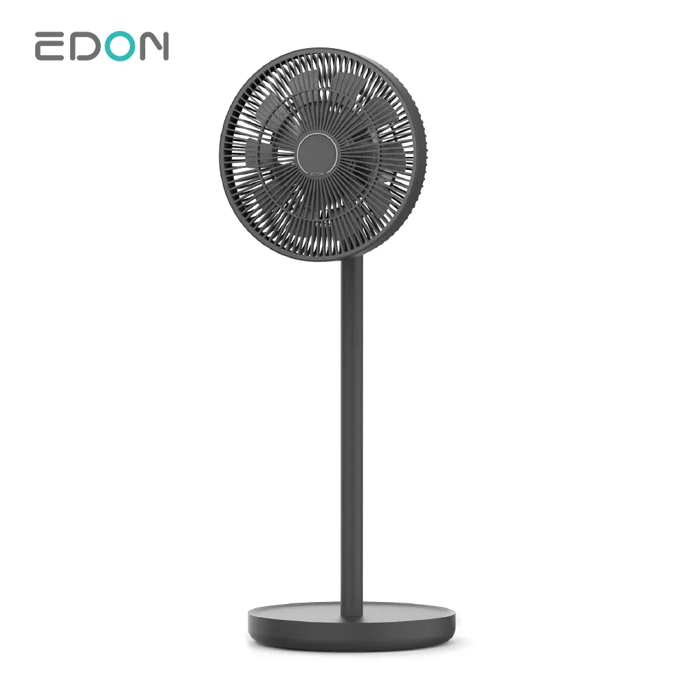 Oscillating 3 in 1 portable led light low voltage greenhouse remote cooling standing fan