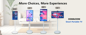 SeekX Televisor Portátil Inteligente de 32 Pulgadas con Pantalla Táctil LED Recargable Android 13, Full HD 60Hz, Blanco, 8GB de RAM, 128GB de SSD, Qualcomm <span class=keywords><strong>Adreno</strong></span> 610 - Product Image 6