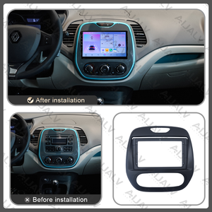 Écran Android 9 pouces pour RENAULT <span class=keywords><strong>CAPTUR</strong></span> 2016-2018, autoradio, cadre de tableau de bord pour Renault <span class=keywords><strong>Captur</strong></span>, accessoires intérieurs - Product Image 3