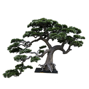 Shangpin tùy chỉnh làm bằng tay nhân tạo microcarpa cây Nhật Bản cây <span class=keywords><strong>bonsai</strong></span> vẻ đẹp cây thông - Product Image 3