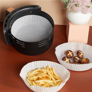 Carta da Forno Monouso <span class=keywords><strong>per</strong></span> <span class=keywords><strong>Friggitrice</strong></span> <span class=keywords><strong>ad</strong></span> <span class=keywords><strong>Aria</strong></span>, 7,9 Pollici, 100 Pezzi, <span class=keywords><strong>per</strong></span> Torte, Snack e Pane - Product Image 2