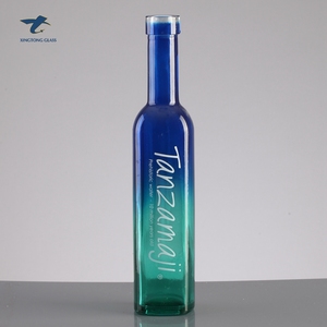 De moda de alta final gradiente azul <span class=keywords><strong>verde</strong></span> Tequila botella de whisky para coronas - Product Image 1