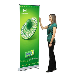 Precio al por mayor portátil Roll up Banner Stand Promocional Aluminio Impreso banner retráctil para exposiciones - Product Image 2