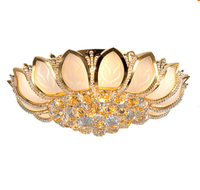 Lustre LED en cristal au design moderne, produit de luxe, éclairage d'intérieur, luminaire décoratif de plafond, idéal pour un salon ou un mariage